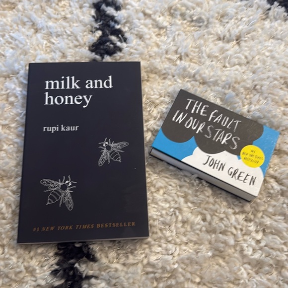 Other - Milk and Honey Poem Fault in Our Stars book set